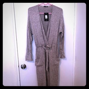 🚨SOLD🚨 Theresa Cozy Jumpsuit Oatmeal
